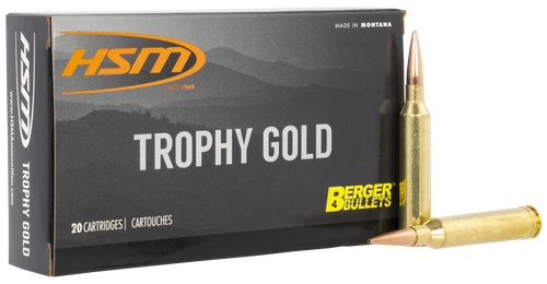 HSM Trophy Gold 6.5x284 Norma, 130gr, Berger Hunting VLD Match, 20Bx/25Cs - Ammo | The Gun Shop