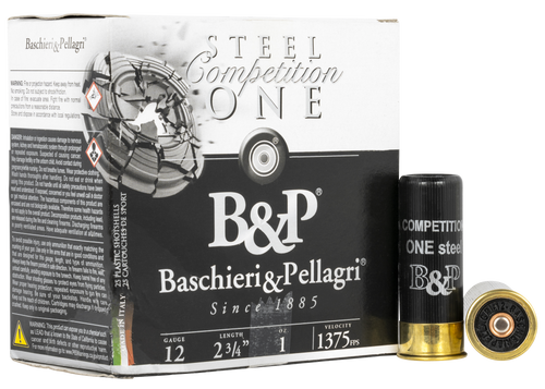 B&P Competition 12 Ga, 2.75", 1 oz, 9 Shot, 25rd Box - Ammo | The Gun Shop