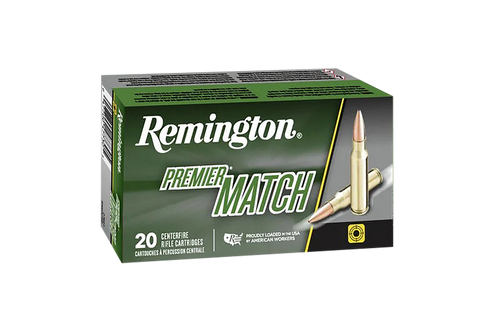 Remington Premier Match 260 Remington, 142gr, Sierra MatchKing, 20rd Box - Ammo | The Gun Shop