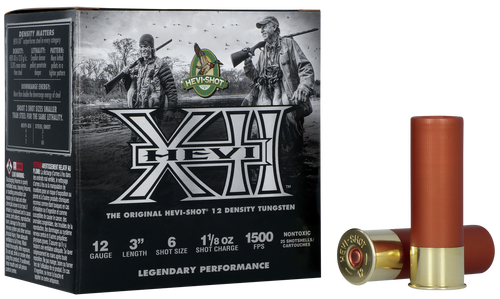 HEVI-Shot Waterfowl 12 Ga, 3", 1 3/8 oz, 6 Shot, 25rd Box - Ammo | The Gun Shop