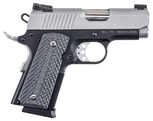 Magnum Research Desert Eagle 1911U 45 ACP, 3" Barrel, Black Frame, Silver Slide, G10 Grip, 6rd - 1911 Guns | The Gun Shop