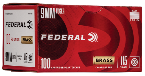 Federal Champion 30 Super Carry, 90gr, Full Metal Jacket, 50rd Box - Ammo | The Gun Shop