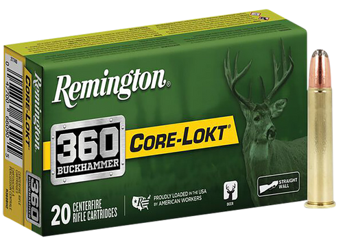 Remington Core-Lokt 360 Buckhammer, 200gr, Soft Point Core-Lokt, 20rd Box - Ammo | The Gun Shop