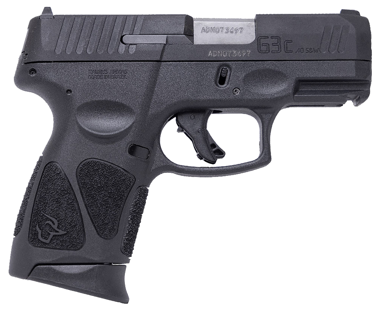 Taurus G3C 40 S&W, 3.26" Matte Stainless Barrel, Black Finish, 10rd - Concealed Carry Guns | The Gun Shop