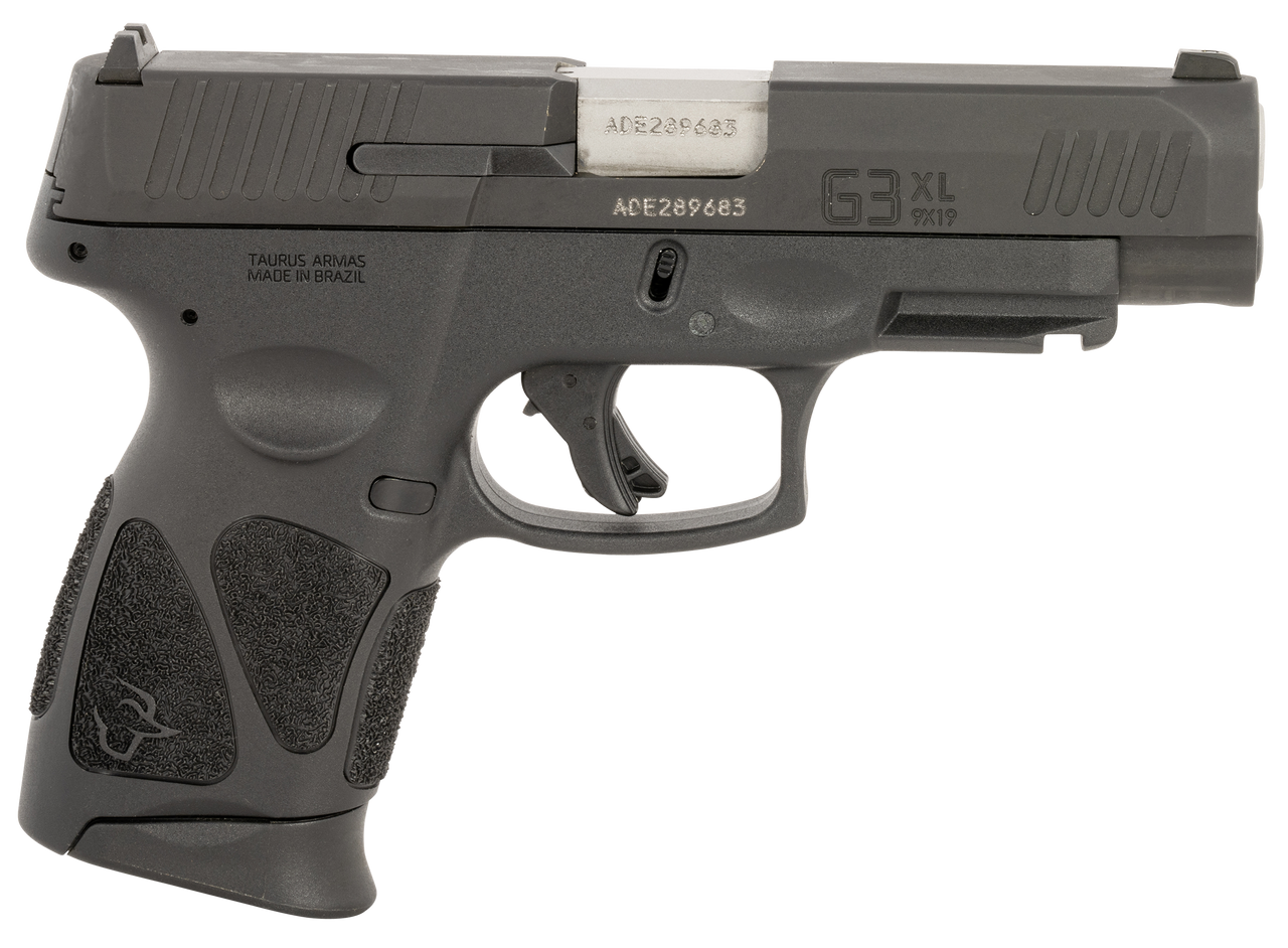 Taurus G3XL 9mm, 4" Barrel, Matte Black, Picatinny Rail, 10rd - Concealed Carry Guns | The Gun Shop