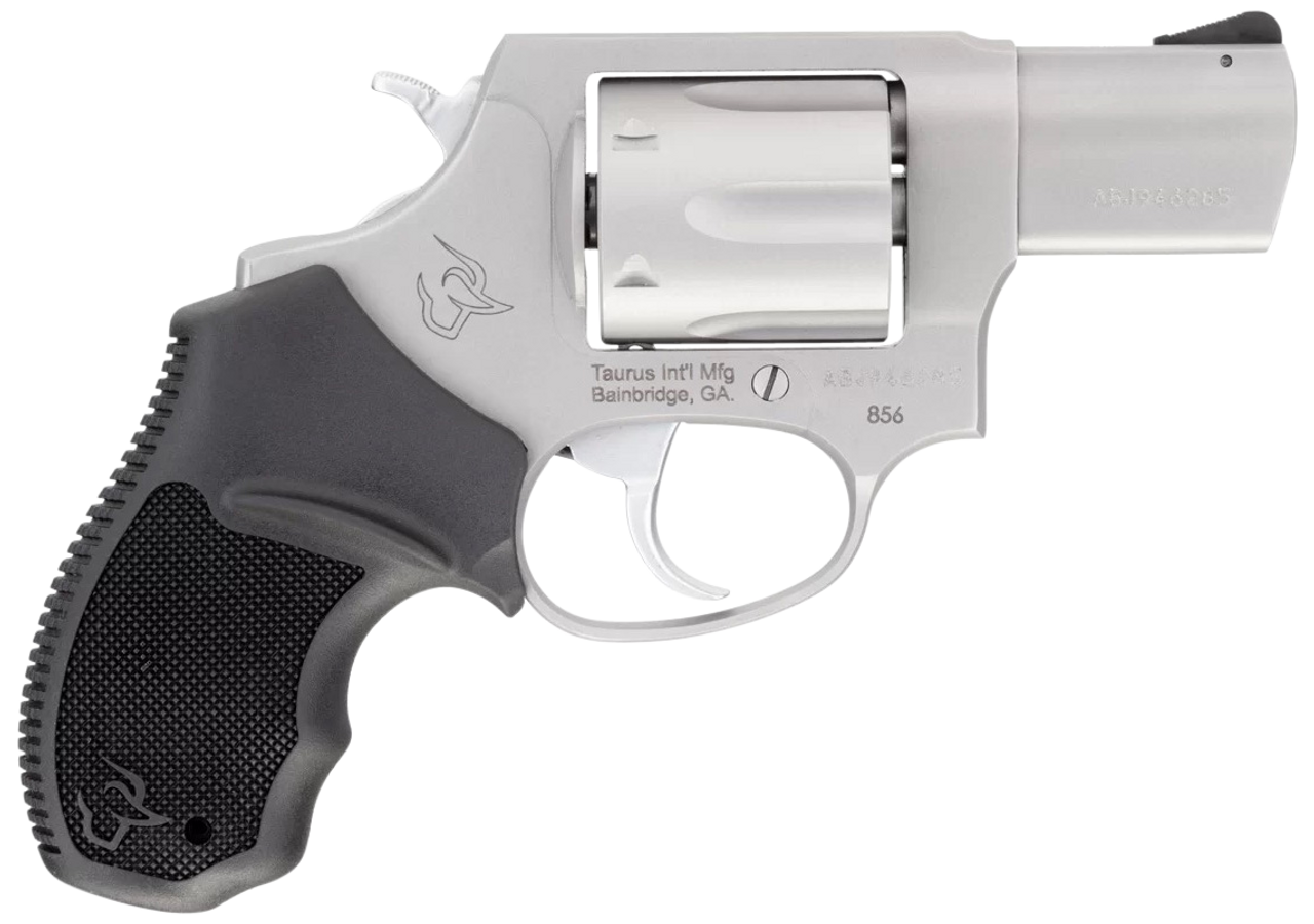 Taurus Model 856 38 Special +P, 2" Barrel, Silver, Rubber Grips, 6rd - Massachusetts | The Gun Shop