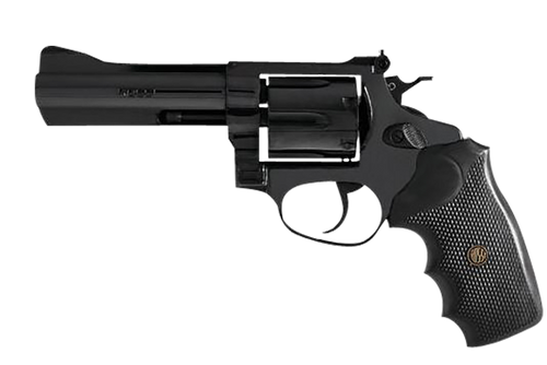 Rossi RM66 38 Special +P/357 Magnum, 6" Barrel, Black, Rubber Grip, 6rd - Firearm | The Gun Shop