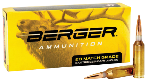 Berger Target Rifle 6.5 PRC, 156gr, Hybrid, 20rd Box - Ammo | The Gun Shop