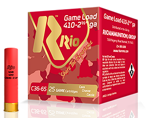 Rio Game Load Heavy Field 410 Ga, 3", 1 1/16 oz, 6 Shot, 25rd Box - Ammo | The Gun Shop