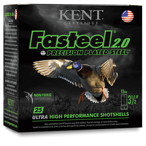 Kent Cartridge Fasteel Precision 12 Ga, 3", 1 1/4 oz, 4x6 Shot, 25rd Box - Ammunition | The Gun Shop