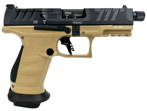 Walther PDP Compact Pro SD 9mm, 4.6" Barrel, Flat Dark Earth Frame, 18rd - Firearm | The Gun Shop
