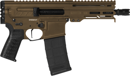 CMMG MK4 Dissent 9mm, 6.5" Threaded Barrel, Midnight Bronze Cerakote, 33rd - AR-15 Pistols | The Gun Shop