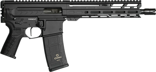 CMMG Dissent MK4 9mm, 10.5" Threaded Barrel, Tungsten Gray Cerakote, 33rd - AR-15 Pistols | The Gun Shop