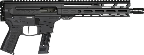 CMMG Dissent MK17 9mm, 10.5" Threaded Barrel, Tungsten Gray Cerakote, Sig Magazine Compatible, 33rd - AR-15 Pistols | The Gun Shop