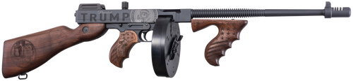 Thompson 1927A-1 Deluxe 45 ACP, 16.5" Barrel, "Trump Saves America", 50rd - Collector Guns | The Gun Shop