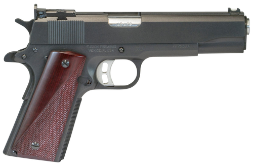 Fusion 1911 Freedom Gold 45 ACP, 4.25" Barrel, Red Cocobolo Grips, 8rd - 1911 Guns | The Gun Shop