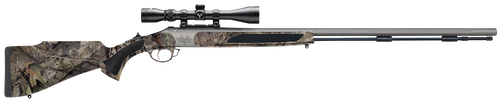Traditions Vortek 45 Caliber, Stainless Silver Barrel/Rec, Mossy Oak Camo, 3-9x40mm Scope, 1rd - Air Guns & BB Guns | The Gun Shop
