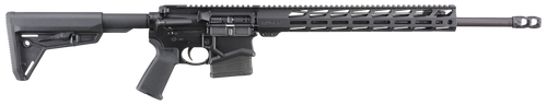 Ruger SFAR, 308 Win, 20" Barrel, Type II Hard-Coat, MOE Grip, Black, 10rd - Firearm | The Gun Shop
