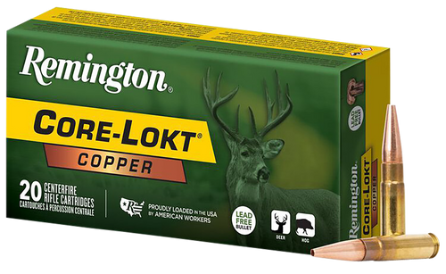 Remington Core-Lokt 300 Blackout, 120gr, Copper Hollow Point, 20rd Box - Ammo | The Gun Shop