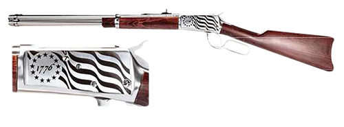 Rossi R92 44 Rem Mag, 16" Barrel, 1776 Flag Engraving, 8rd - Collector Guns | The Gun Shop