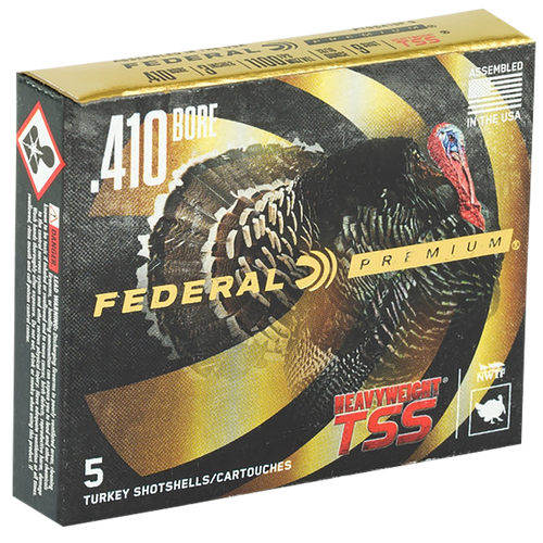 Federal Turkey Heavyweight 410 Ga, 3", 13/16 oz, Tungsten, 7 Shot, 5Bx/10Cs - Ammunition | The Gun Shop