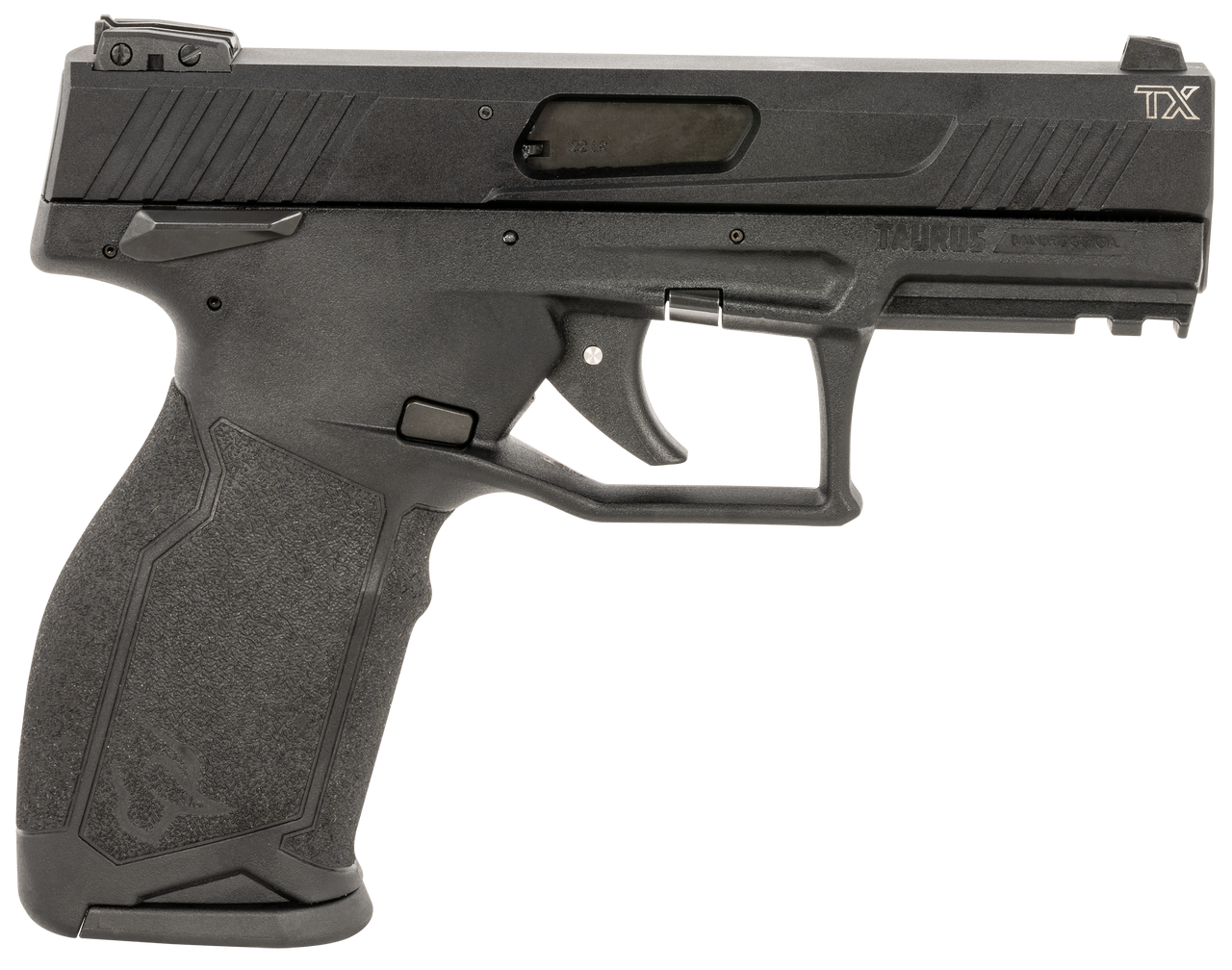 Taurus TX22 22 LR, 4.1" Barrel, Black, Picatinny Rail, 15rd - Target Shooting | The Gun Shop