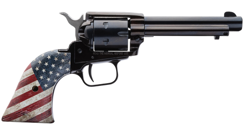 Heritage Rough Rider 22 LR, 4.75" Barrel, US Flag Grips, 6rd - Collector Guns | The Gun Shop