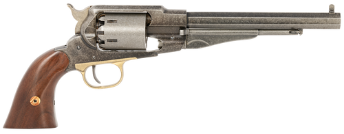 Pietta 1858 Old West 44 Cal, 8" Barrel, Nickel, Walnut Grip, 6rd - Collector Guns | The Gun Shop