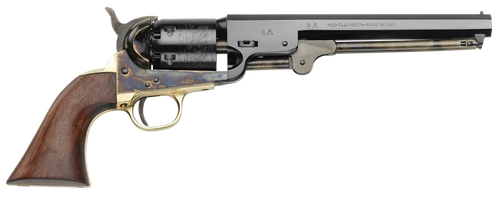 Pietta 1851 Navy 44 Caliber 7.37" Barrel, Color Case Hardened, Walnut Grip, 6rd - Collector Guns | The Gun Shop