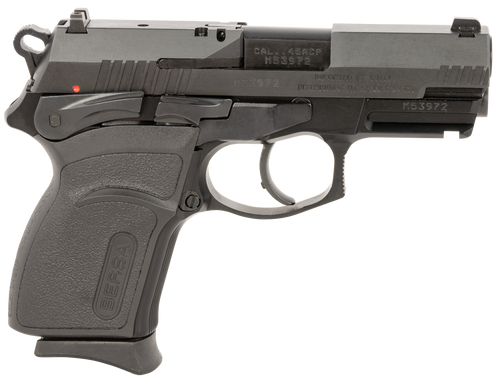 Bersa TPR 45 ACP, 3.5" Barrel, Black, Picatinny Rail, 7rd - Firearm | The Gun Shop