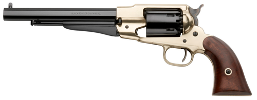 Pietta 1858 Army 44 Caliber, 8" Barrel, Brass Frame, Walnut Grips, 6rd - Collector Guns | The Gun Shop