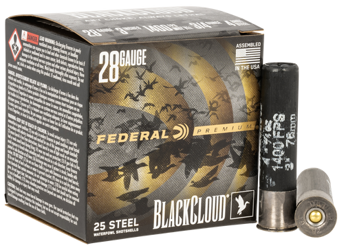 Federal Premium Black Cloud 28 Ga, 3", 3/4 oz, 4 Shot, 25rd Box - Ammo | The Gun Shop