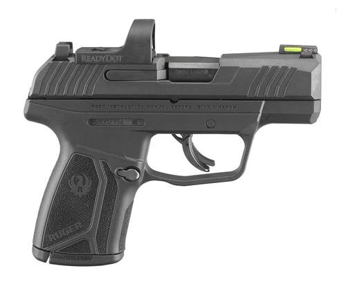 Ruger MAX-9 9mm, 3.2" Barrel, Black, Includes Ruger ReadyDot Micro Reflex Sight, 12rd - Firearm | The Gun Shop