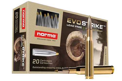 Norma Evostrike .270 Win, 96 gr, Polymer Tip Boat Tail, 20rd Box - Ammo | The Gun Shop
