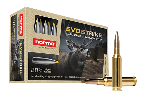 Norma Evostrike 6.5 Creedmoor, 93gr, Polymer Tip Boat Tail, 20rd Box - Ammo | The Gun Shop