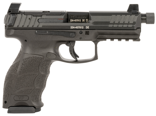 HK VP9-B Tactical 9mm, 4.7" Threaded Barrel, Black, Optic Ready, 17rd - Firearm | The Gun Shop
