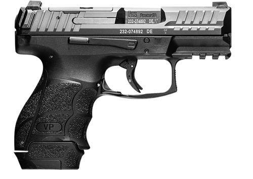 HK VP9SK 9mm, 3.39" Barrel, Black, Picatinny Rail, 17rd - Firearm | The Gun Shop
