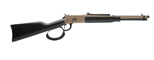 Rossi R92 44 Magnum, 16.5" Threaded Barrel, FDE, Black Coated Wood Furniture, 8rd - Firearm | The Gun Shop