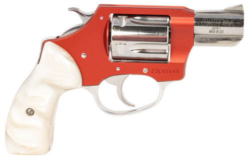 Charter Arms Chic Lady 38 Special, 2" Barrel, Red, White Pearlite Grips, 5rd - Charter Arms | The Gun Shop