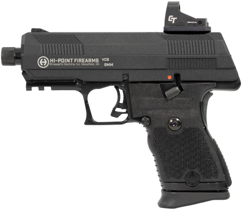 Hi-Point YC9 9mm, 3.93" Threaded Barrel, Includes Crimson Trace Red Dot, 10rd - Firearm | The Gun Shop