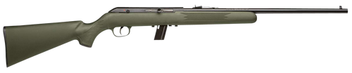 Savage 64F 22 LR, 21" Barrel, Green Synthetic, Adjustable Sights, 10rd - Firearm | The Gun Shop