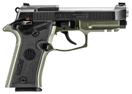 Beretta 80X Cheetah 380 ACP, 3.9" Barrel, Olive Drab Green, Optics Ready, 10rd - Beretta | The Gun Shop
