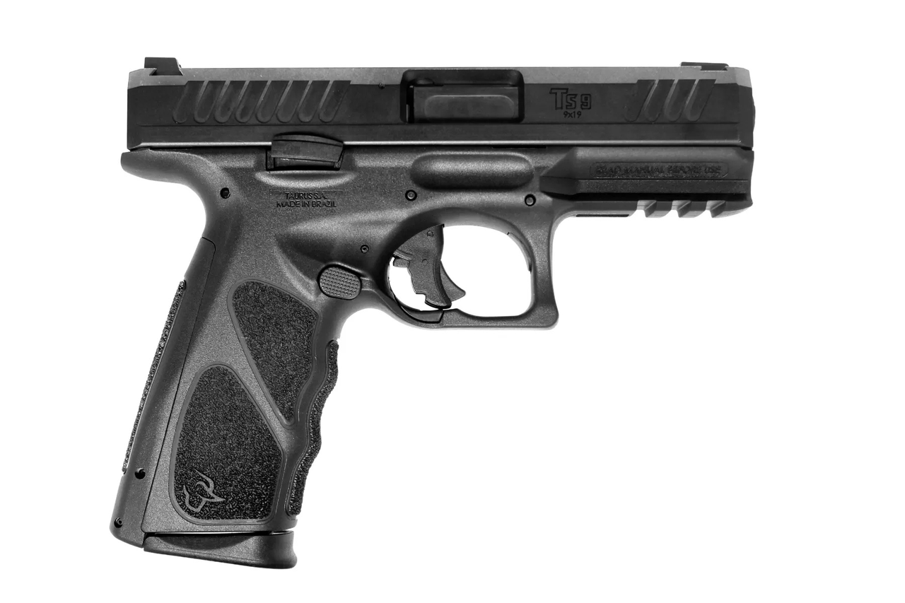 Taurus TS9 9mm, 4" Barrel, Black Polymer, Picatinny Rail, 17rd - New for 2023 | The Gun Shop