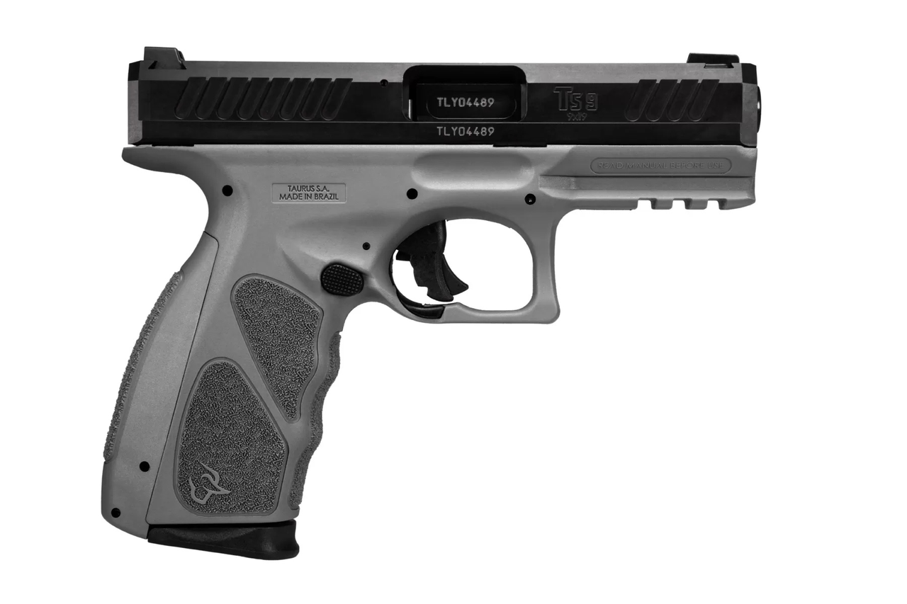Taurus TS9 9mm, 4" Barrel, Gray Frame, Picatinny Rail, 17rd - New for 2023 | The Gun Shop