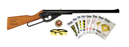 Daisy Buck Shooting Kit 177 BB, Includes Glasses/Premium Ammo/Targets, 400rd - Air Guns & BB Guns | The Gun Shop