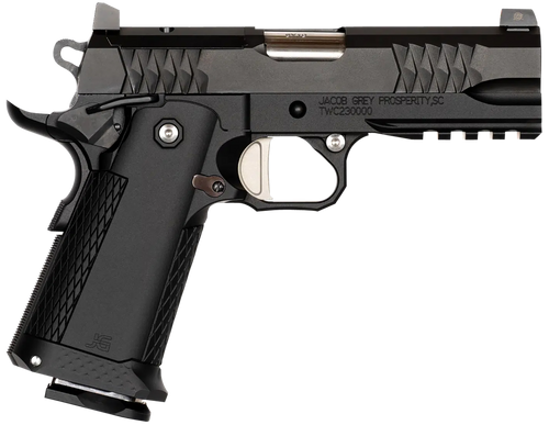 Jacob Grey TWC 9 1911 9mm, 4.25" Barrel, Black, Optic Ready, 17rd - 1911 Guns | The Gun Shop