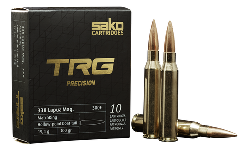 SAKO MatchKing 338 Lapua Mag, 300gr, Hollow-Point Boat Tail, 10rd Box - Ammo | The Gun Shop
