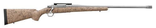 Ruger Hawkeye 308 Winchester, 22" Barrel, Tan with Black Webbing, 4rd - Firearm | The Gun Shop