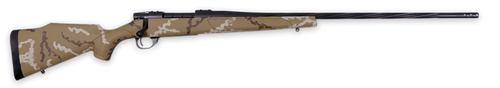 Weatherby Vanguard 270 Winchester, 24" Barrel, Brown/White Hand Sponge Paint, 5rd - Firearm | The Gun Shop