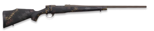 Weatherby Vanguard Talus 270 Winchester, 24" Threaded Barrel, Brown/Smoke/Stone Sponge Paint, 5rd - Firearm | The Gun Shop